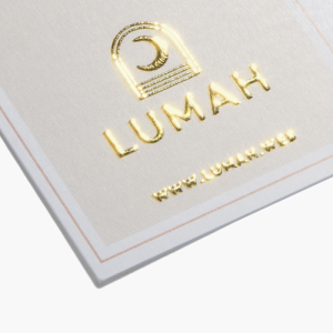 Raised Foil Business Cards